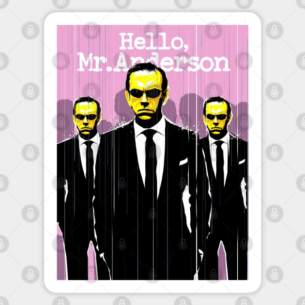 Agent smith mr anderson on sale